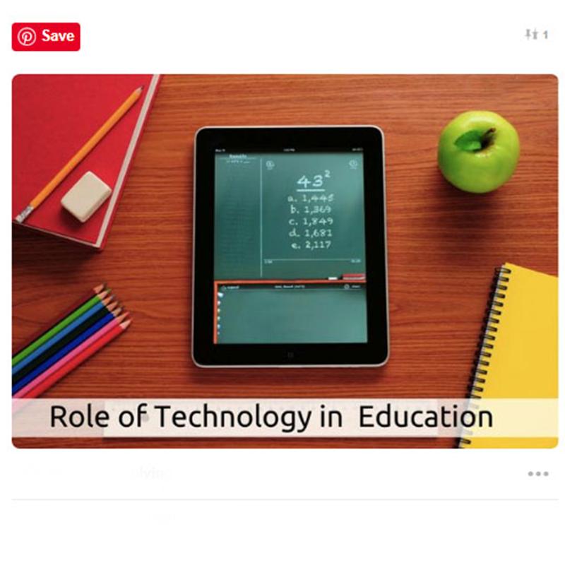 Role of Technology in Indian Education System