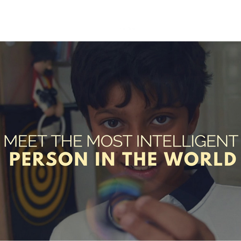 Meet the most intelligent person in the world