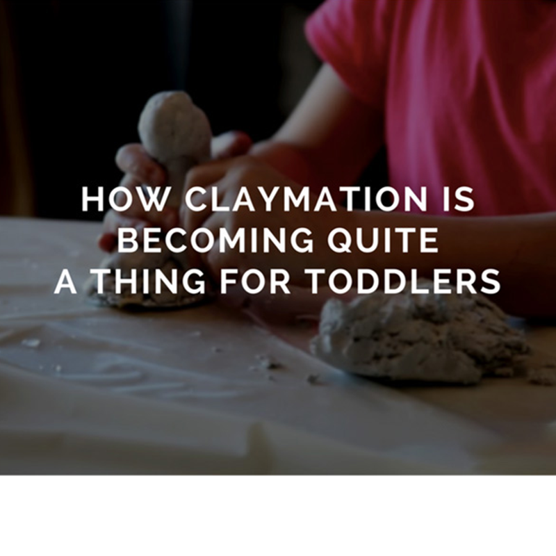 How Claymation Is Becoming Quite A Thing For Toddlers