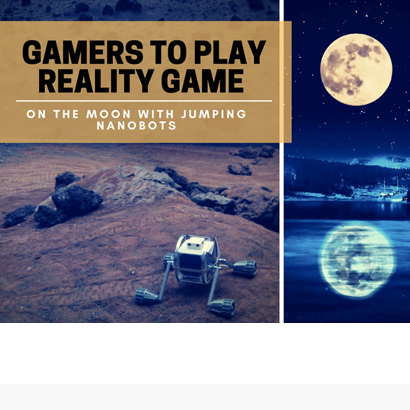 Gamers to play reality game on the Moon with jumping nanobots