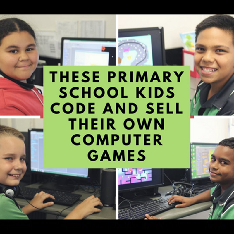 These Primary School Kids Code And Sell Their Own Computer Games